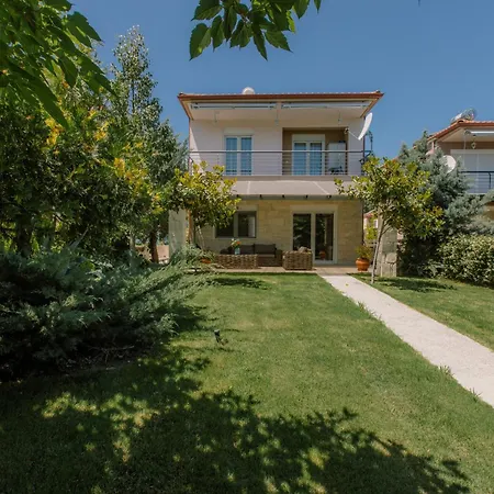 Holiday home Sani Eclectic Family Villa, Private Garden *