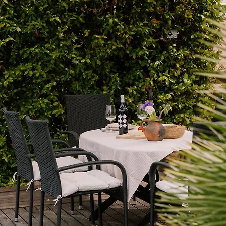 Sani Eclectic Family Villa, Private Garden