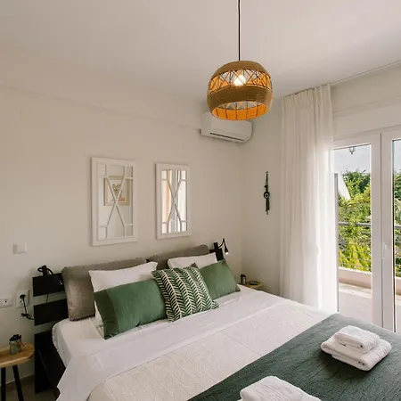 펜션 Sani Eclectic Family Villa, Private Garden