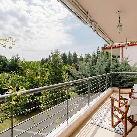 펜션 Sani Eclectic Family Villa, Private Garden Sani (Chalkidiki)